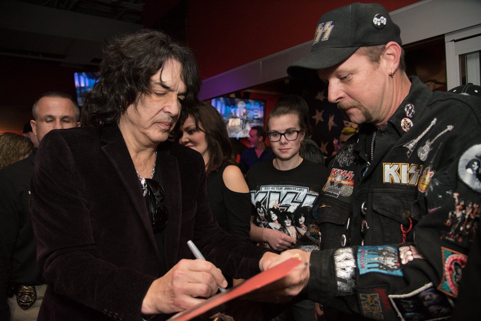 Gene Simmons, Paul Stanley at Rock & Brews grand opening